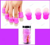 10 x Nail Polish Remover unhas conjunto de ferramentas