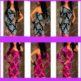 O ombro inclinado Mini Bodycon vestidos assimétricos Sexy