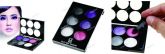 6 Professional Color Palette Sombras Eye Sombras e pincel