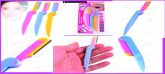 3pcs Folding Sobrancelha Navalha Shaver Brow Shaper cores