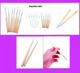 7pcs Professional Nail Art Brushes Ferramenta Beauty Color