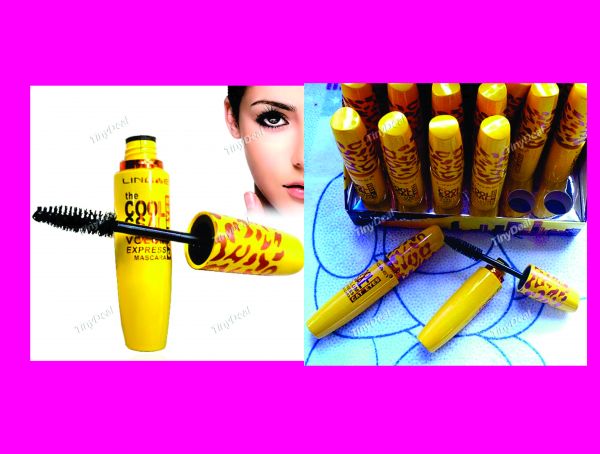 Leopard Pattern Preto Mascara Alongamento Cílios Lengthener