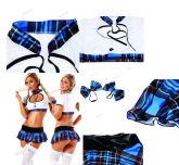 Sexy Campus desgaste estilo mulheres veste o traje uniforme